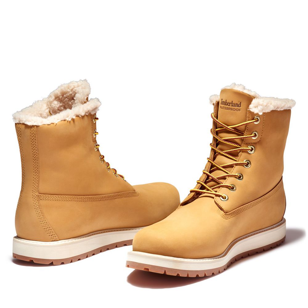 Timberland 6-Inch Μποτακια Ανδρικα Καφε - Richmond Ridge Waterproof - Greece 6420871-EG